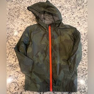 All in Motion Camouflage Jacket with Bright Orange Accents - Size 6/7